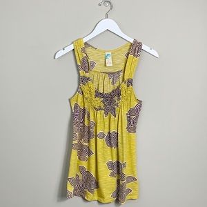 C. Keer Flowy Tank Yellow